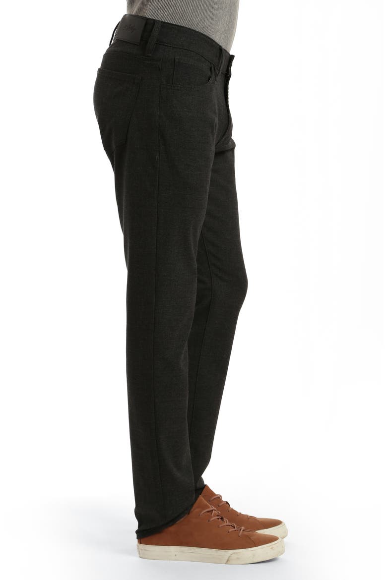 Verona Slim Fit Five-Pocket Pants, Alternate, color, SMOKE ELITE CHECK