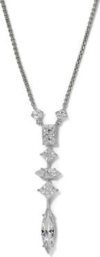 Nadri Short Cubic Zirconia Y-Necklace