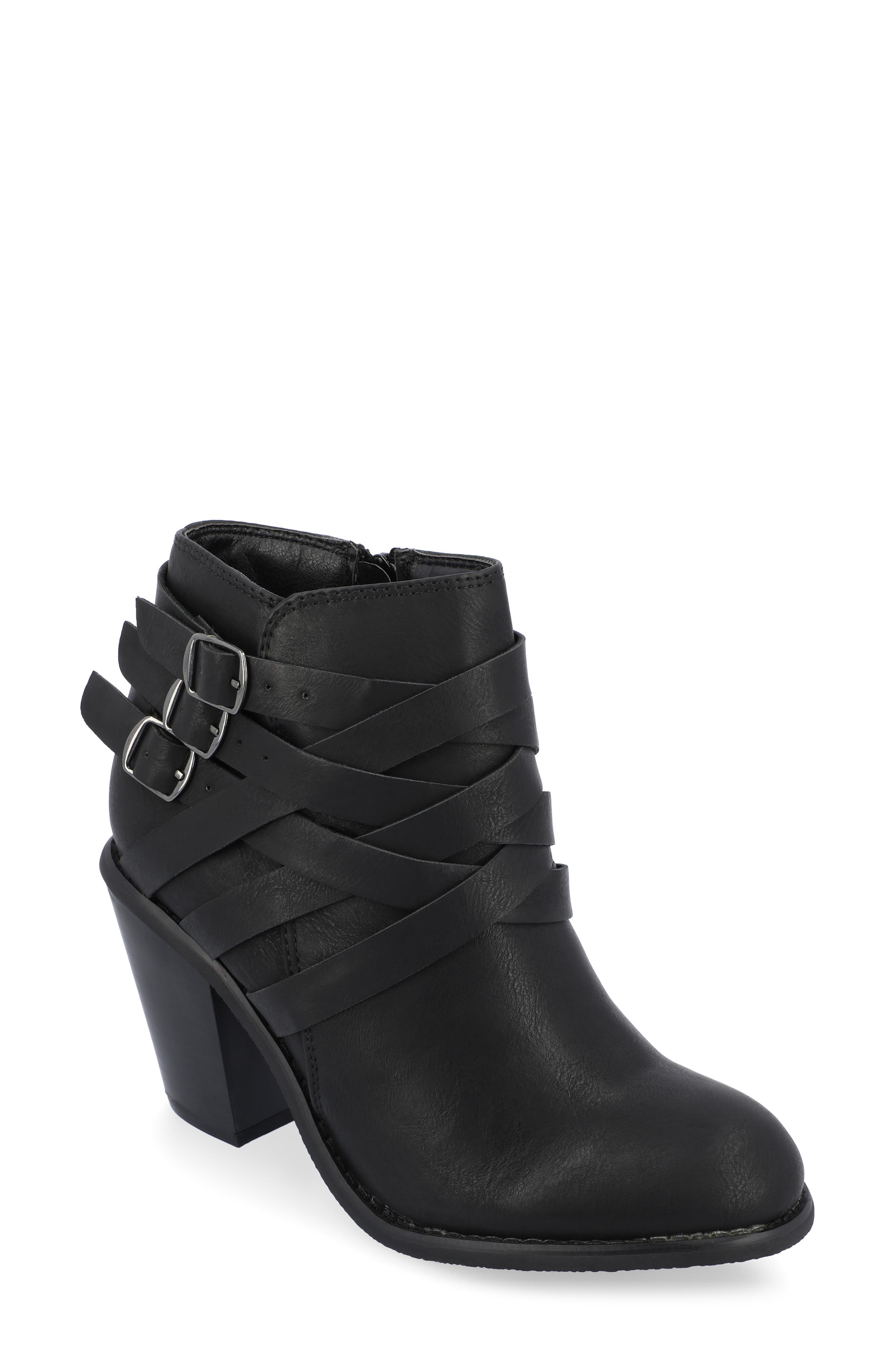 Journee Collection Strappy Ankle Bootie
