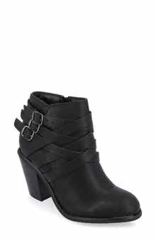 Journee Collection Strappy Ankle Bootie