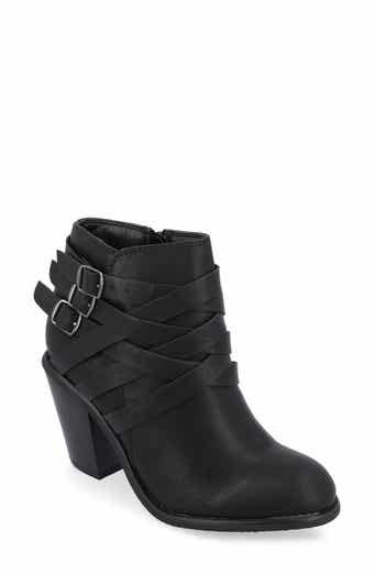 Journee Collection Strappy Ankle Bootie