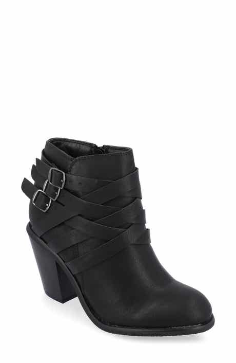 Journee Collection Strappy Ankle Bootie