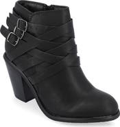 Journee Collection Strappy Ankle Bootie