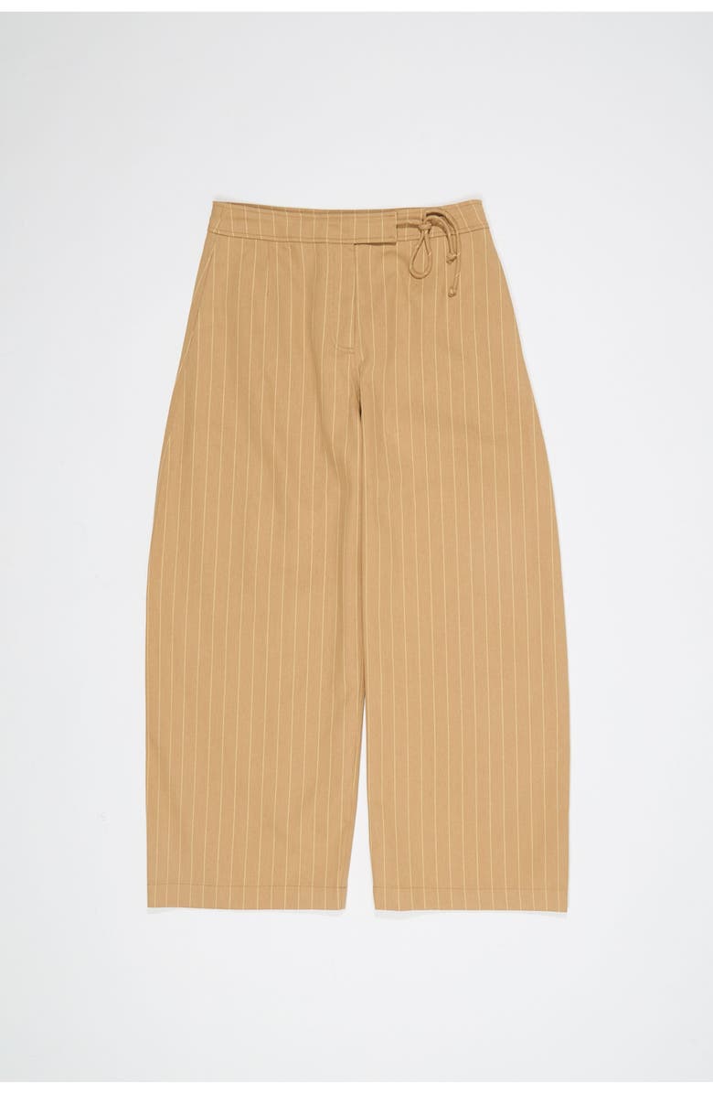 Bimba y Lola Barrel-Leg Wrap Trousers, Alternate, color, Ochre