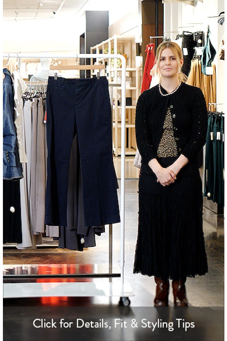 Kendis Stretch Cotton Flare Leg Pants video