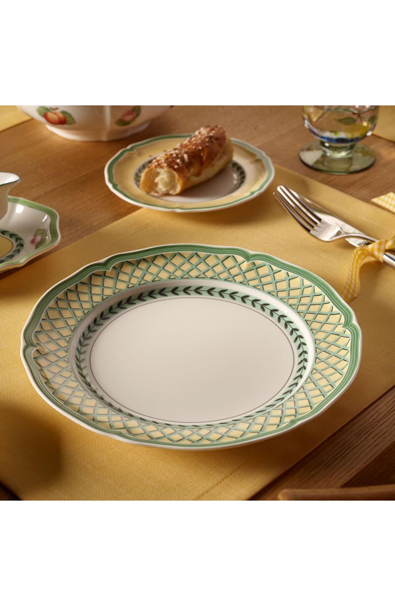 Villeroy & Boch French Garden Orange Dinner Plate, Alternate, color, White