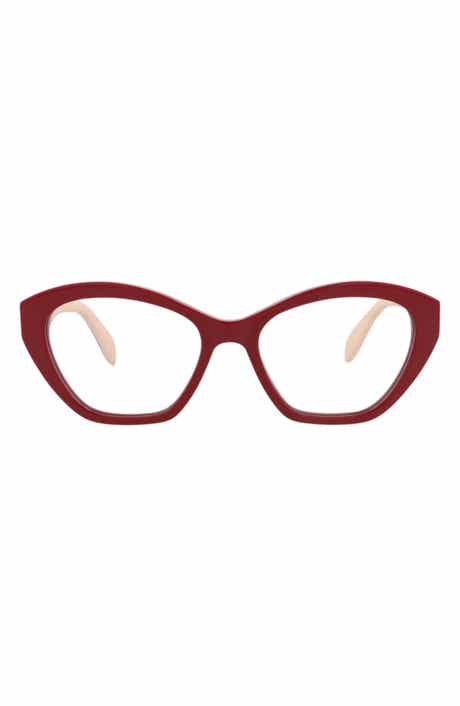 McQueen 52mm Cat Eye Optical Glasses