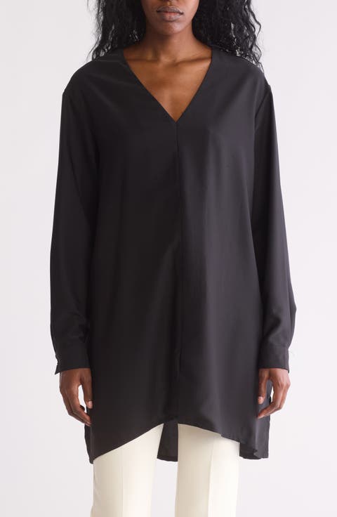 Oversize High-Low Tunic