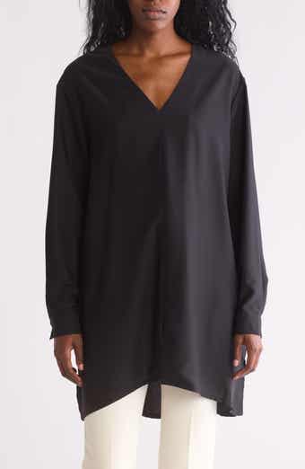 PATRIZIA LUCA Oversize High-Low Tunic
