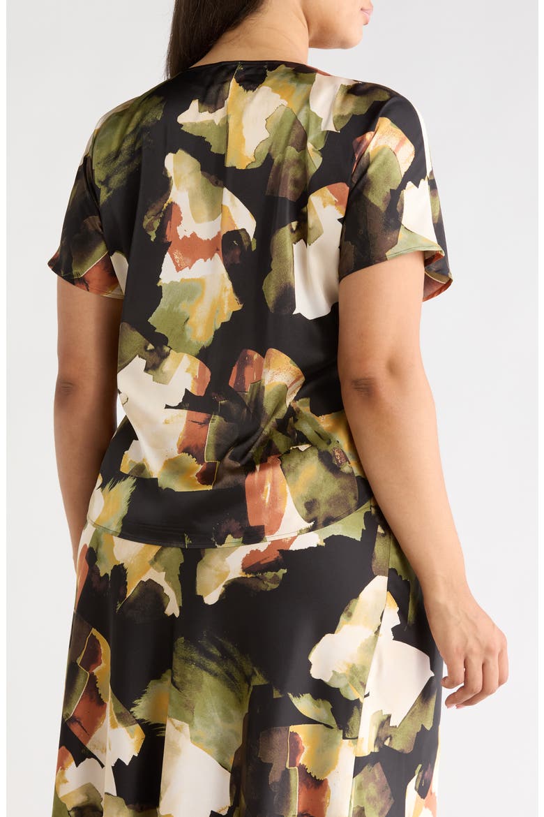 Floral Print Top, Alternate, color, BAY LEAF MULTI