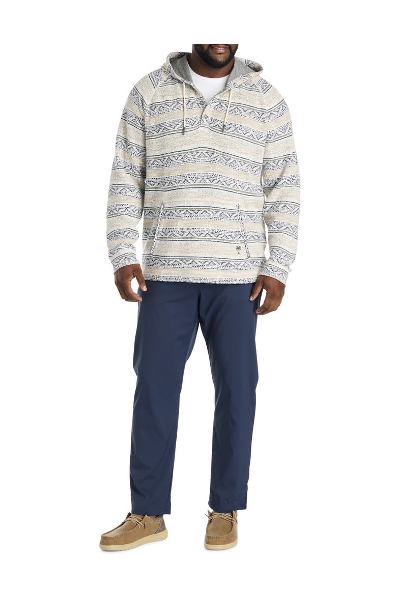 Tommy Bahama Big & Tall Golden Sands Baja Hoodie, Alternate, color, Coconut