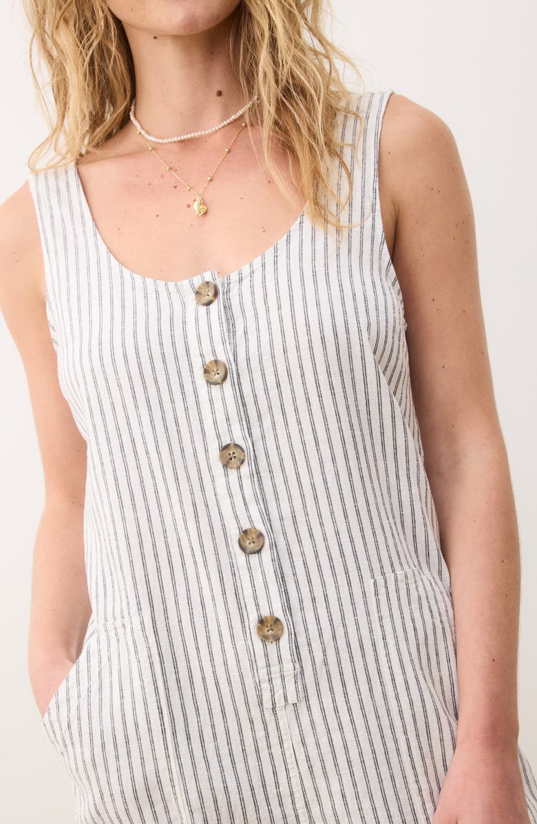 Marine Layer Sydney Stripe Romper, Alternate, color, 