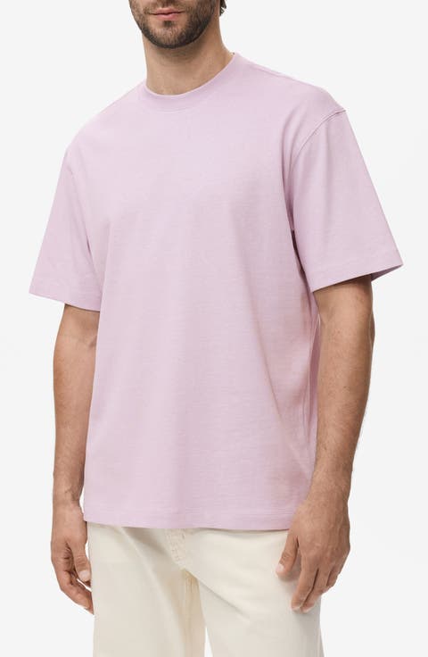 Relaxed Fit Solid Cotton T-Shirt