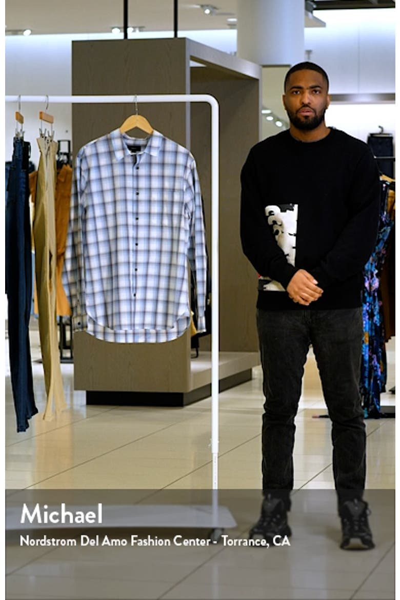 Atwater Plaid Long Sleeve Button-Up Shirt video