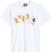 MARKET Royal Flush Cotton Graphic T-Shirt