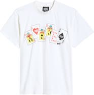 MARKET Royal Flush Cotton Graphic T-Shirt