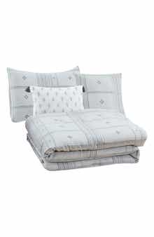 Modern Threads Jacquard Microfiber 5-Piece Comforter Set