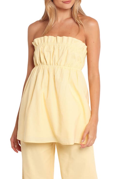 Ember Strapless Tunic Top