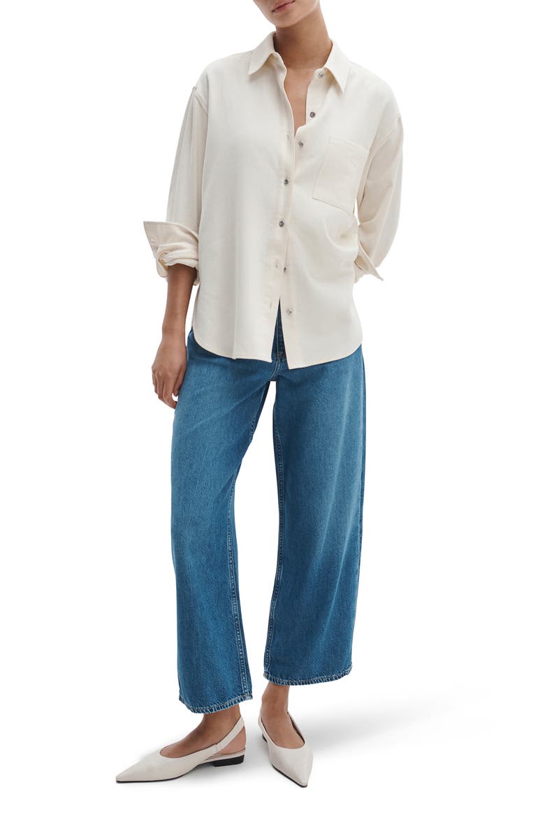 rag & bone Featherweight Andi Ankle Wide Leg Jeans, Alternate, color, Millerton