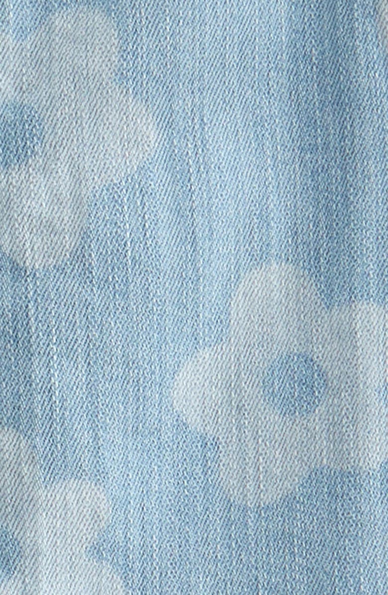 Tucker + Tate Print Denim Jumper, Alternate, color, Light Indigo Wash Danny Floral