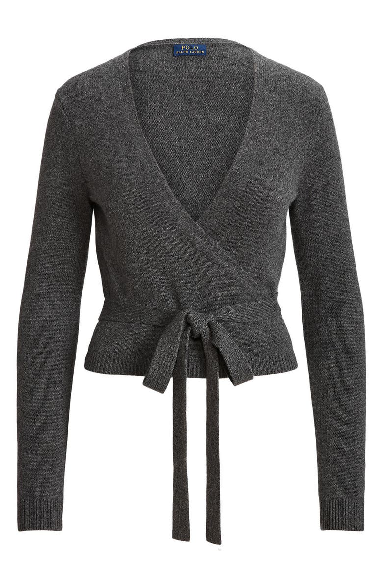 Polo Ralph Lauren Cashmere Wrap Cardigan, Alternate, color, 