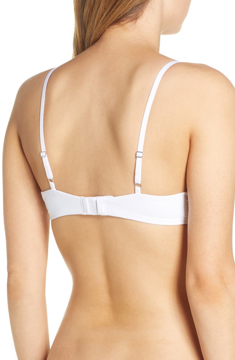 On Gossamer Sleek & Lace Underwire Demi Bra, Alternate, color, 