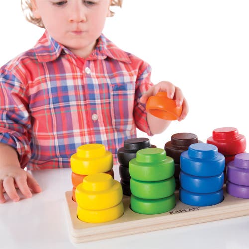 Kaplan Early Learning Company Toddler Color Stacker In Multi