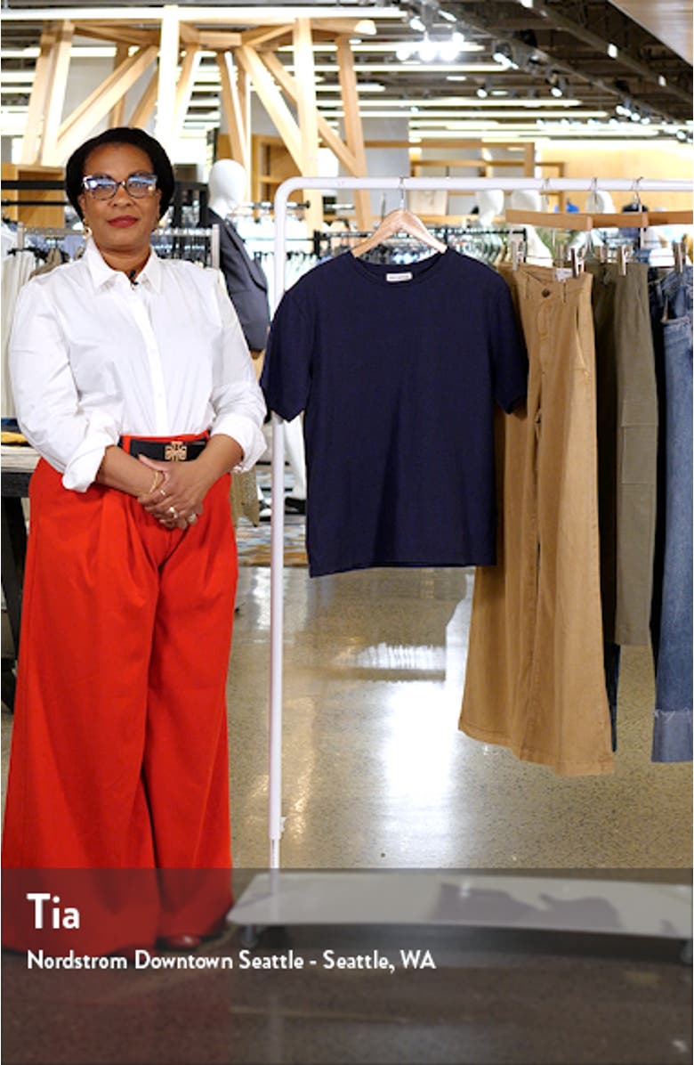 Nola Relaxed Fit Cotton T-Shirt, sales video thumbnail