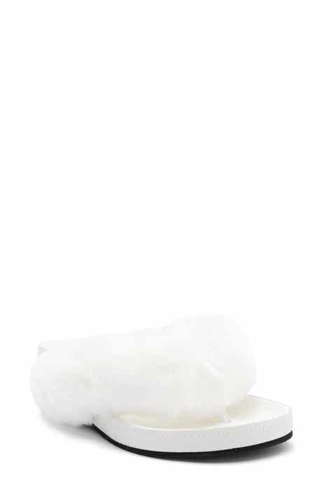Delulu Faux Fur Flip Flop