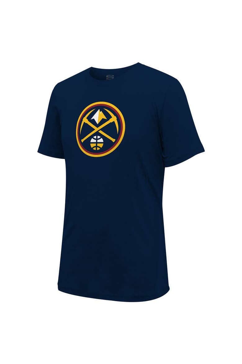 Unisex Stadium Essentials Navy Denver Nuggets Primary Logo T-Shirt, Alternate, color, Navy