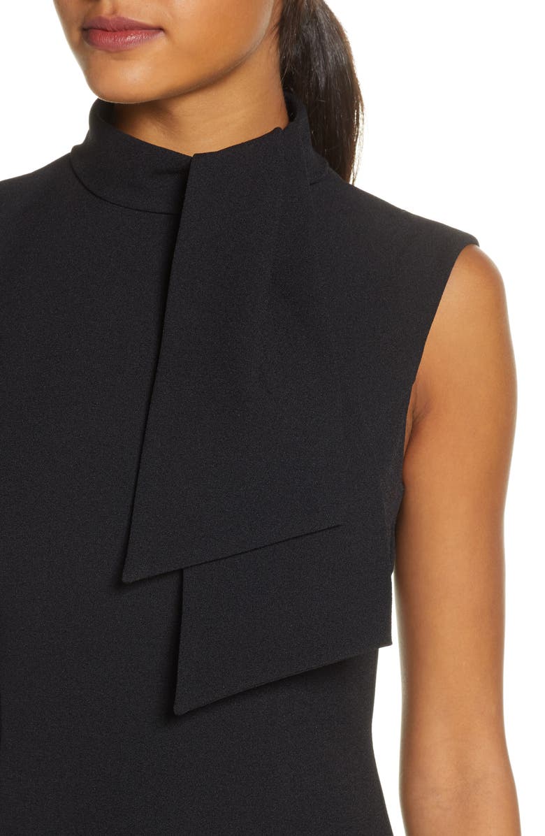 Harper Rose Tie Neck Sheath Dress, Alternate, color, 