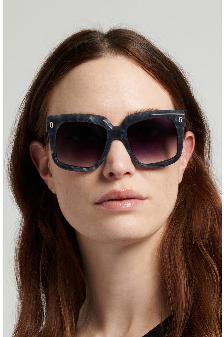 53mm Square Sunglasses, Alternate, color, 0UAV-9O