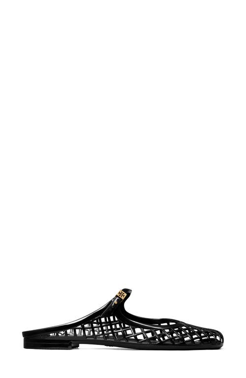 Shop Tory Burch Mellow Mary Jane Jelly Mule In Perfect Black/gold