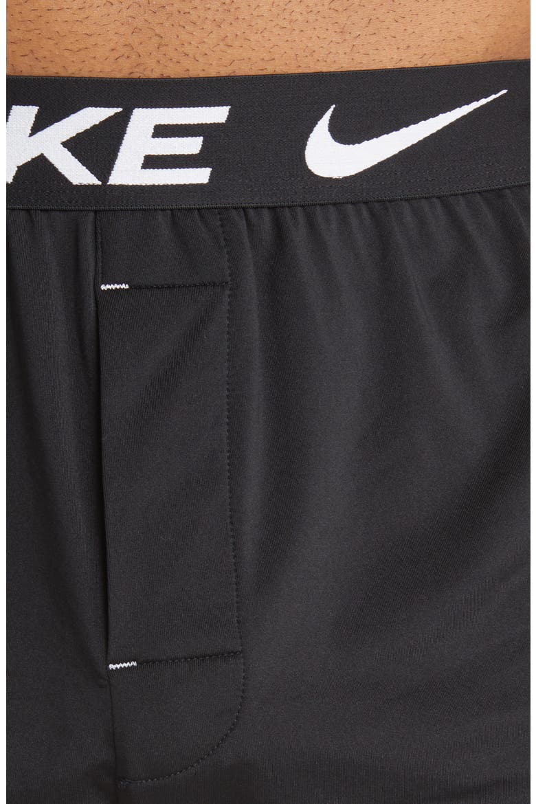 3-Pack Dri-FIT Essential Micro Boxers, Alternate, color, BLACK