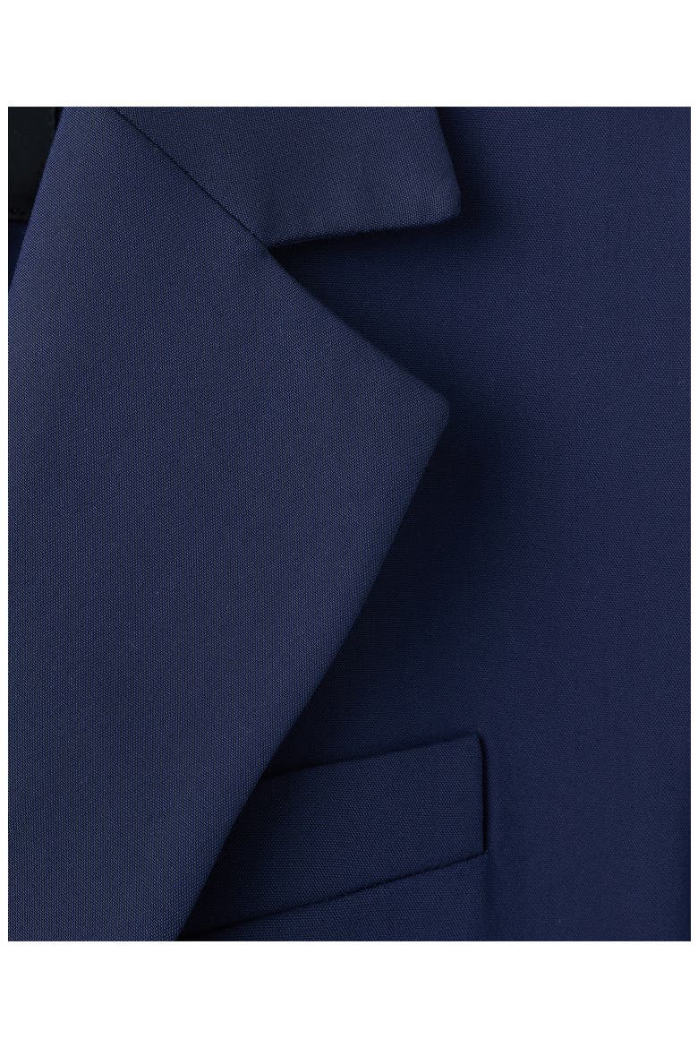 Double Breasted Suit Blazer, Alternate, color, BLUE