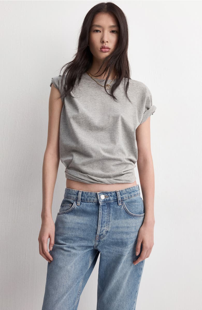 MANGO Straight Leg Jeans, Alternate, color, 