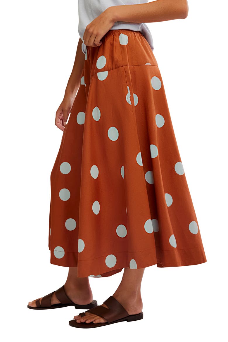Betty Drop Waist Maxi Skirt, Alternate, color, SUGAR ALMOND COMBO