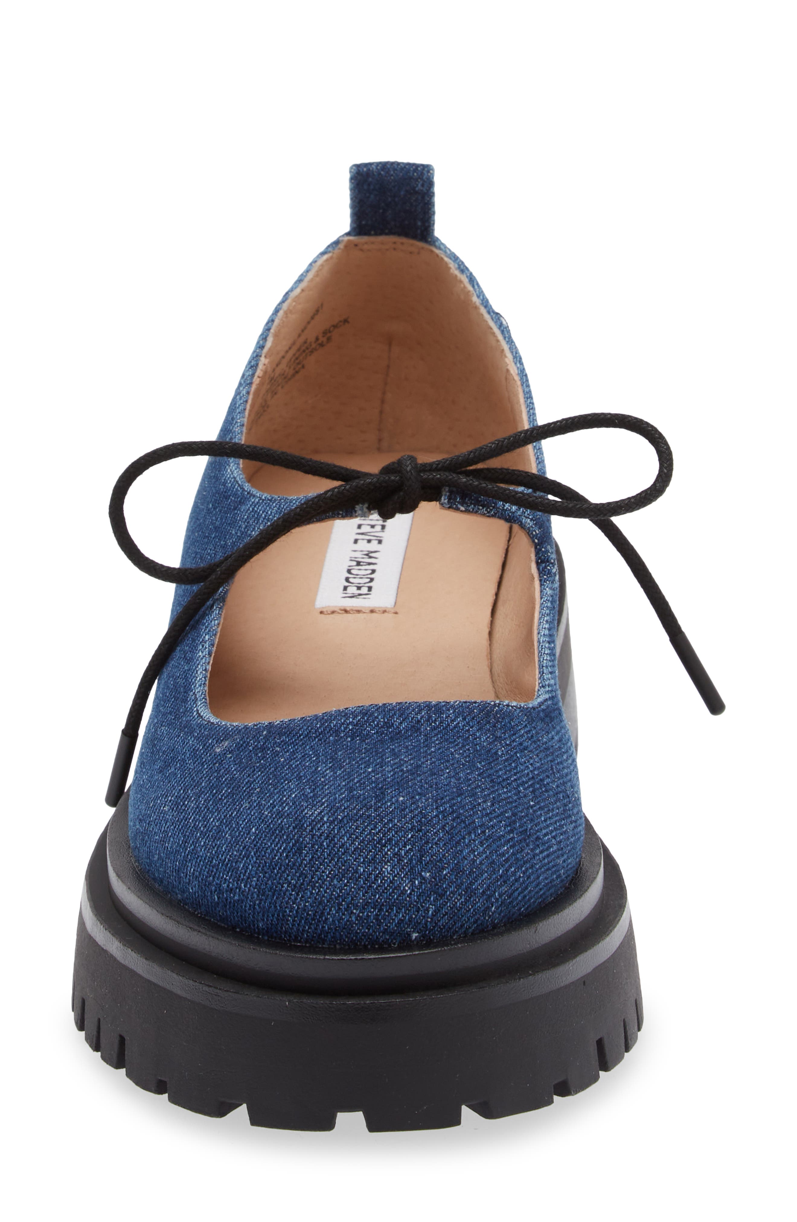 Landon Platform Mary Jane, Alternate, color, DENIM FABRIC