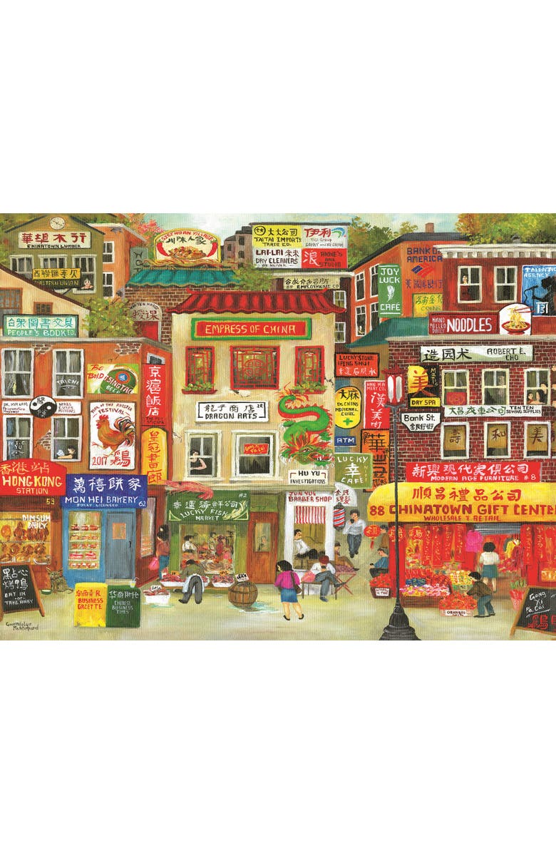 Sunsout Chinatown 500 piece Jigsaw Puzzle for Adults, Alternate, color, Multicolor