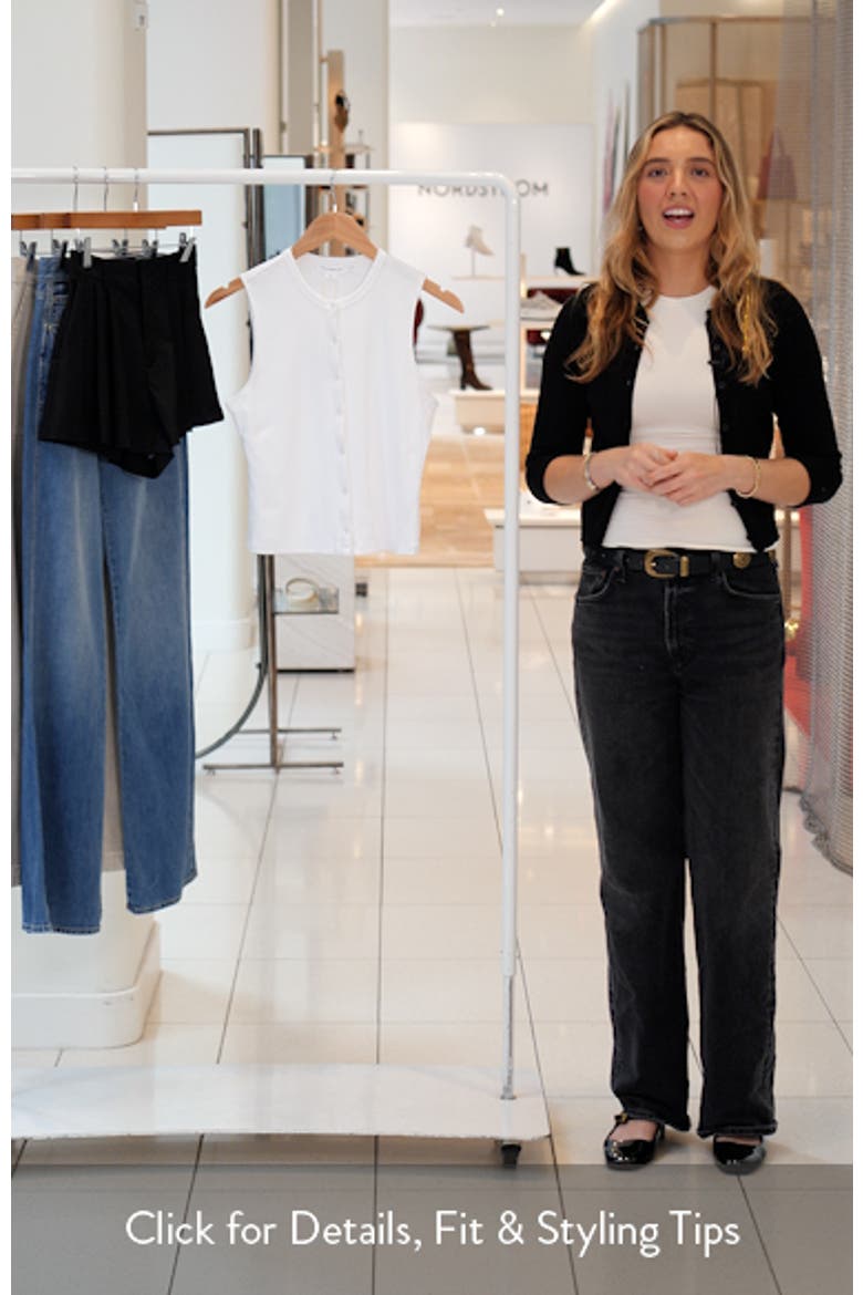 The Rib Splay Sleeveless Top video