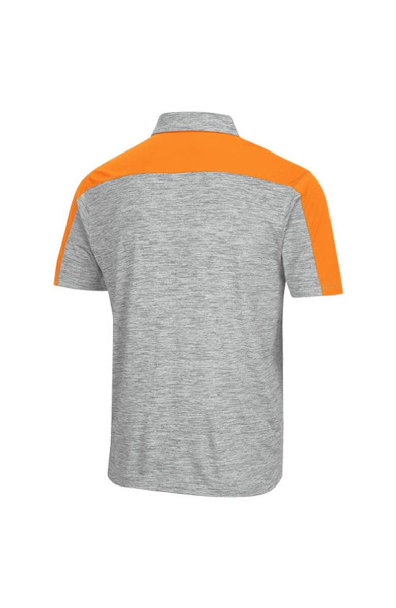 COLOSSEUM Men's Colosseum Gray/Orange Clemson Tigers Einstein Polo, Alternate, color, 