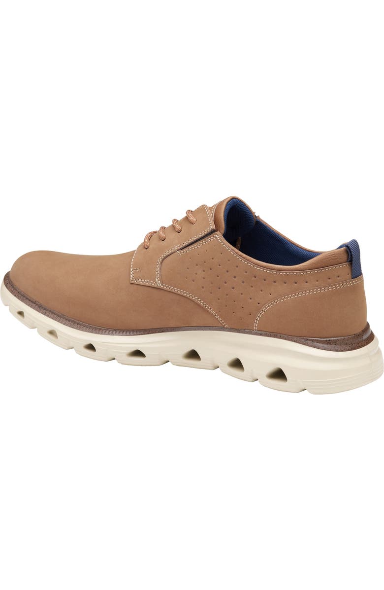 Johnston & Murphy Jenkins Plain Toe Derby, Alternate, color, Taupe Nubuck