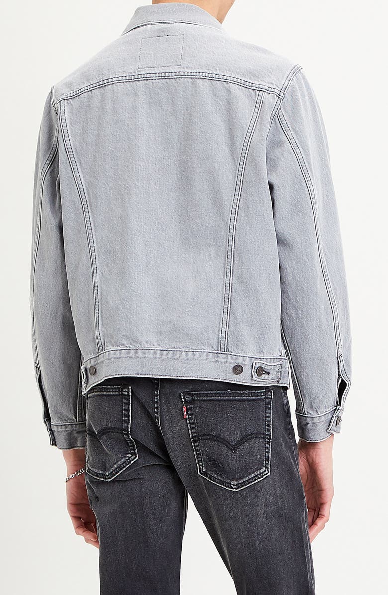Levi's<sup>®</sup> Vintage Fit Denim Trucker Jacket, Alternate, color,