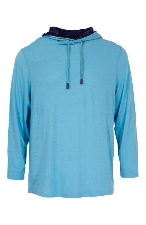 Hugo Extra Fine Merino Wool Lightweight Hoodie