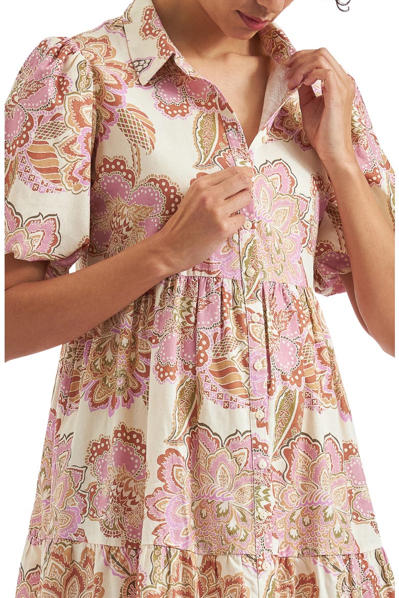 Hope Linen Dress, Alternate, color, NATURAL