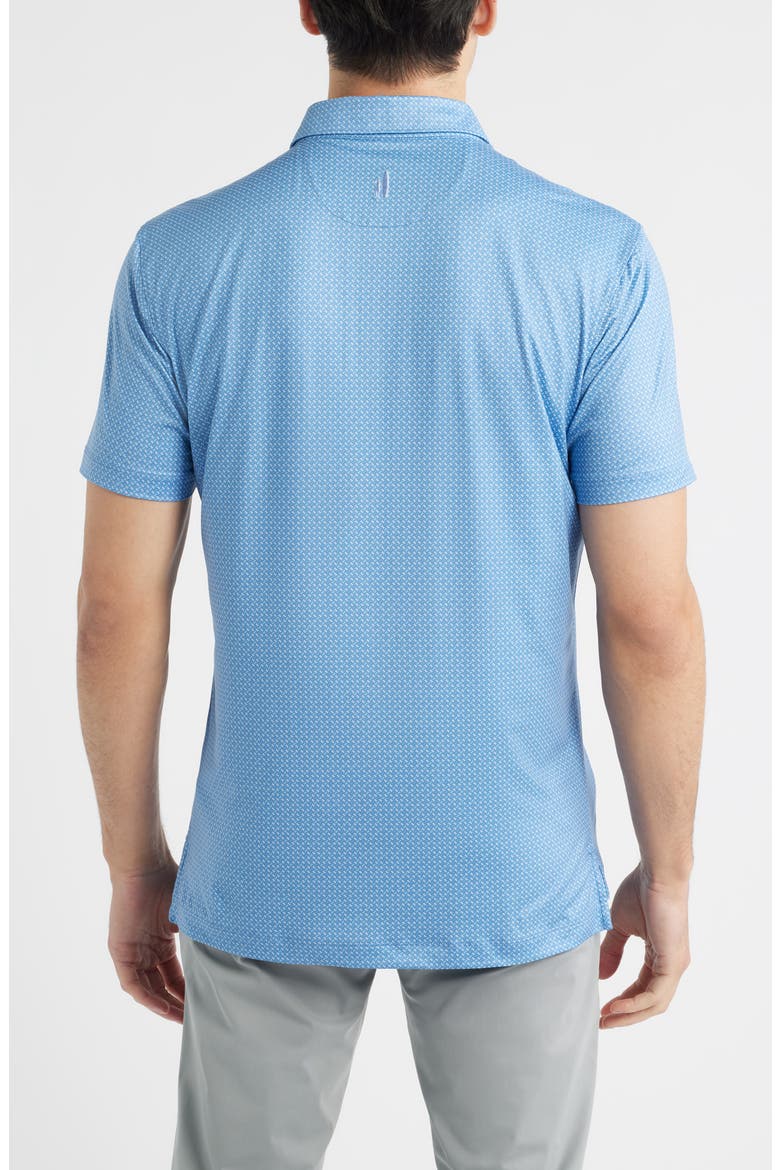 Ralph Geo Print Featherweight Performance Polo, Alternate, color, CARBON FIBER