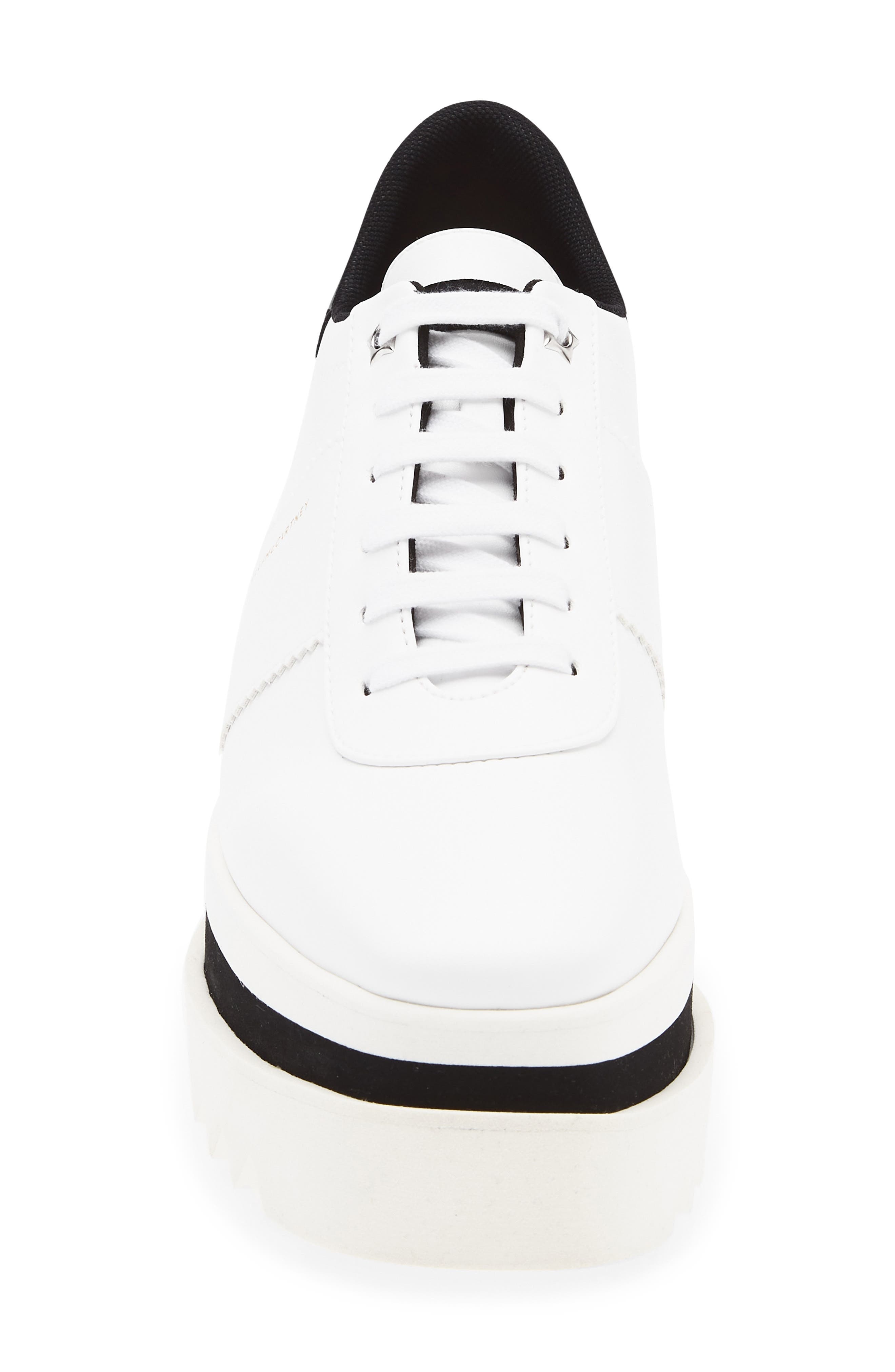 Sneakelyse Platform Sneaker, Alternate, color, WHITE