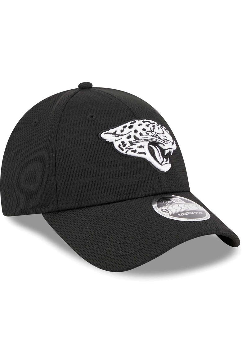 Men's New Era Black Jacksonville Jaguars  Main B-Dub 9FORTY Adjustable Hat, Alternate, color, Black