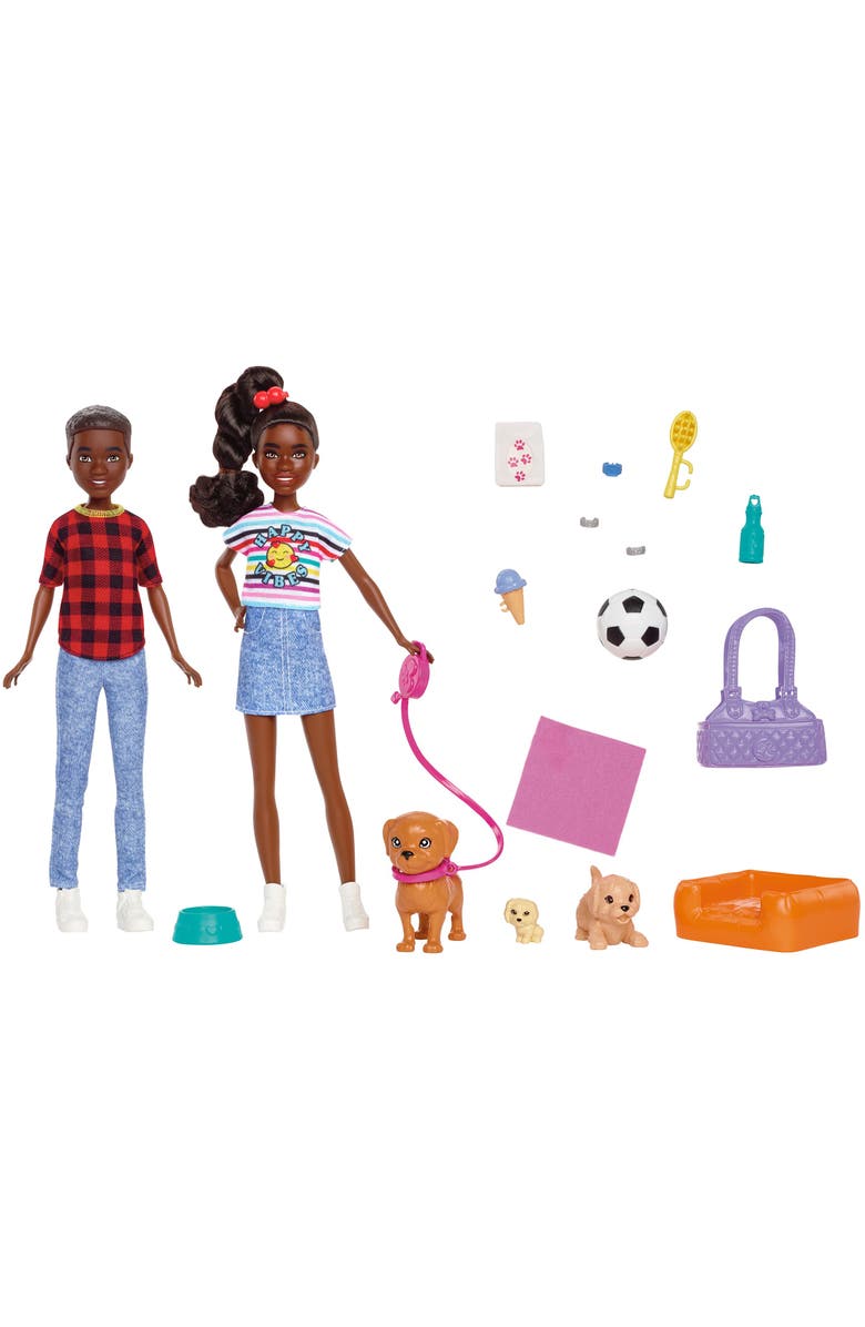 Mattel Barbie It Takes Two<sup>™</sup> Jackson & Jayla Twins Doll Set, Main, color, 
