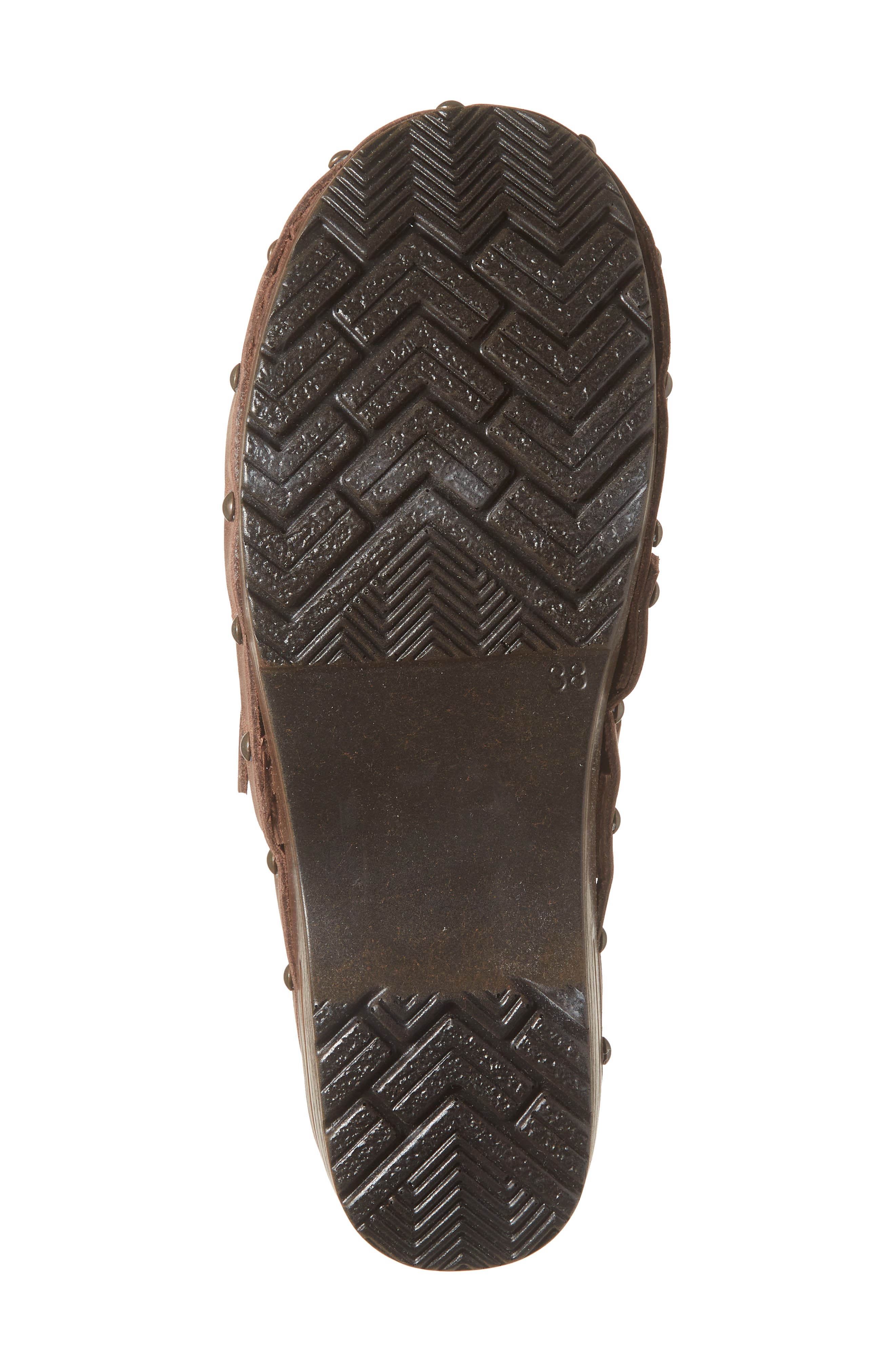 Chocolat Blu Yullia Clog, Alternate, color, Crazy Horse Leather
